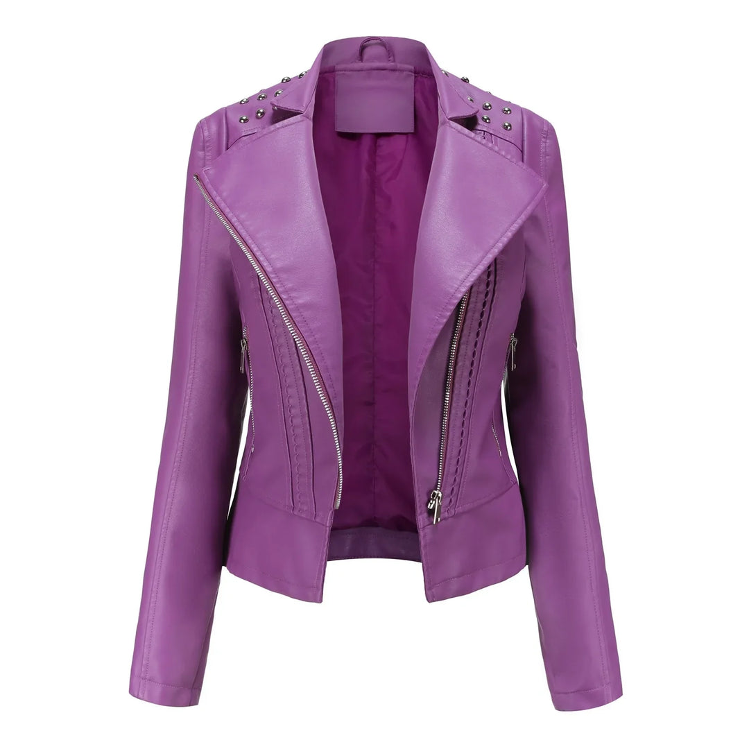 Moderne Jacke mit Nieten für Damen