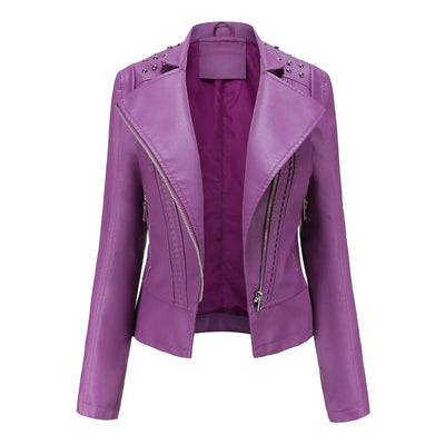 Moderne Jacke mit Nieten für Damen