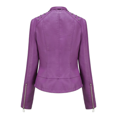 Moderne Jacke mit Nieten für Damen