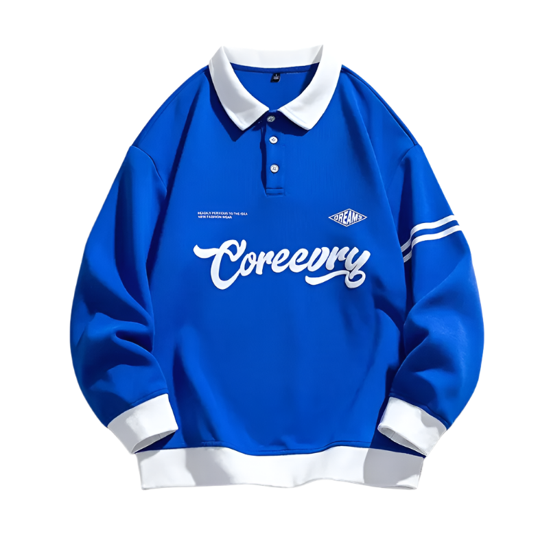 Marcus – Oversized Herren-Sweatshirt mit Kontrastdesign