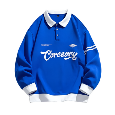 Marcus – Oversized Herren-Sweatshirt mit Kontrastdesign