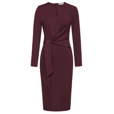 Sarina – Elegantes Langarmkleid für Damen