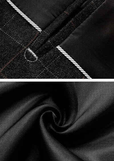 Gianni | Schwarzer Karo-Blazer