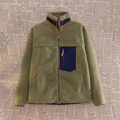 Fleecejacke mit Reißverschluss für Herren