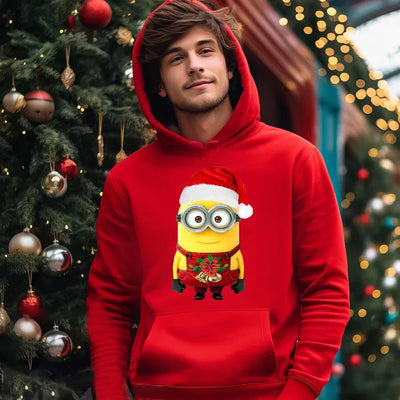 Minion - Hoodie mit Weihnachtsmotiv