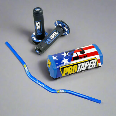MaxTorque CNC Motorrad Fat Bar Lenker – 1-1/8" Hochlenkergriffe für Kawasaki, Honda, Suzuki, Yamaha Dirt Bikes
