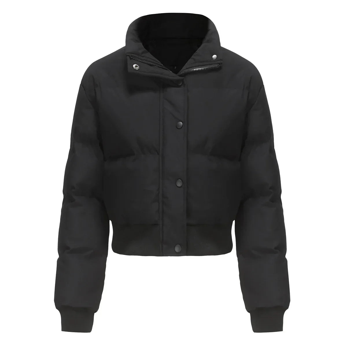 Lucia – Elegante Baumwoll-Rollkragenjacke für Damen