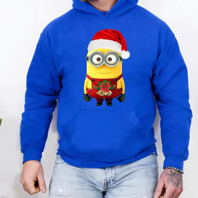 Minion - Hoodie mit Weihnachtsmotiv