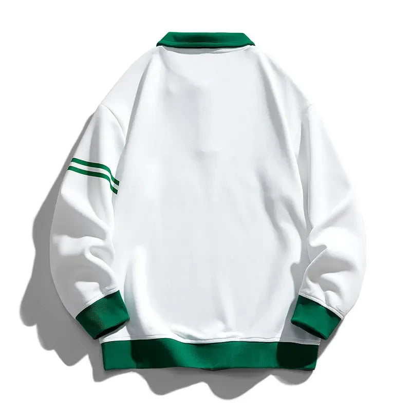 Marcus – Oversized Herren-Sweatshirt mit Kontrastdesign