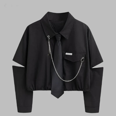 Isabella – Harajuku Gothic Punk Streetwear Set für Frauen