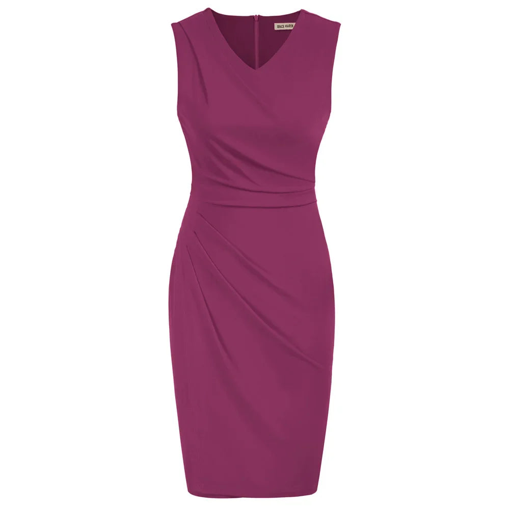 Isabella – Elegantes Schlanke Passform Damenkleid
