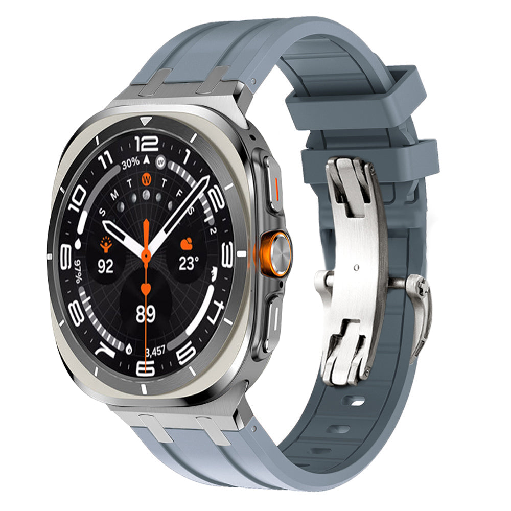 NEUES AP Dickes Silikonband mit Titanadapter für Samsung Watch Ultra