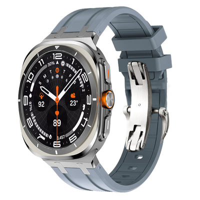 NEUES AP Dickes Silikonband mit Titanadapter für Samsung Watch Ultra