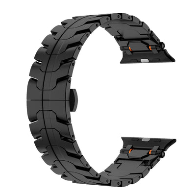 Mech Warrior Metall-Uhrenarmband für die Apple Watch
