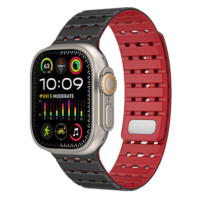AW Atmungsaktives Magnetisches Silikonarmband für die Apple Watch