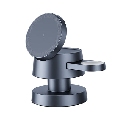 3 in 1 Magnetisches Ladegerät mit Umgebungslicht