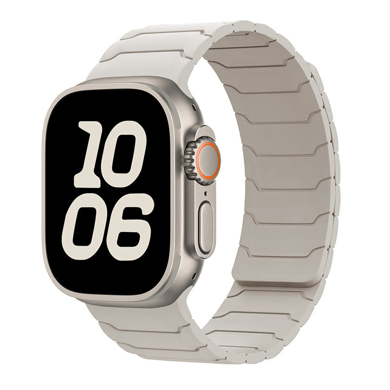 Armor Warrior Silikon-Magnet-Uhrenarmband für die Apple Watch