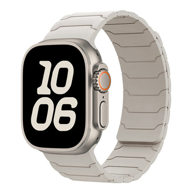 Armor Warrior Silikon-Magnet-Uhrenarmband für die Apple Watch