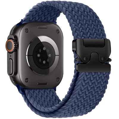 Elastisches Nylon-Parachute-Buckle-Uhrenarmband geeignet für alle Apple-Serien