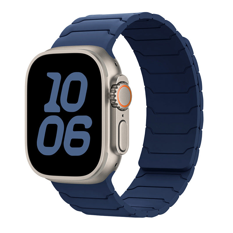 Armor Warrior Silikon-Magnet-Uhrenarmband für die Apple Watch