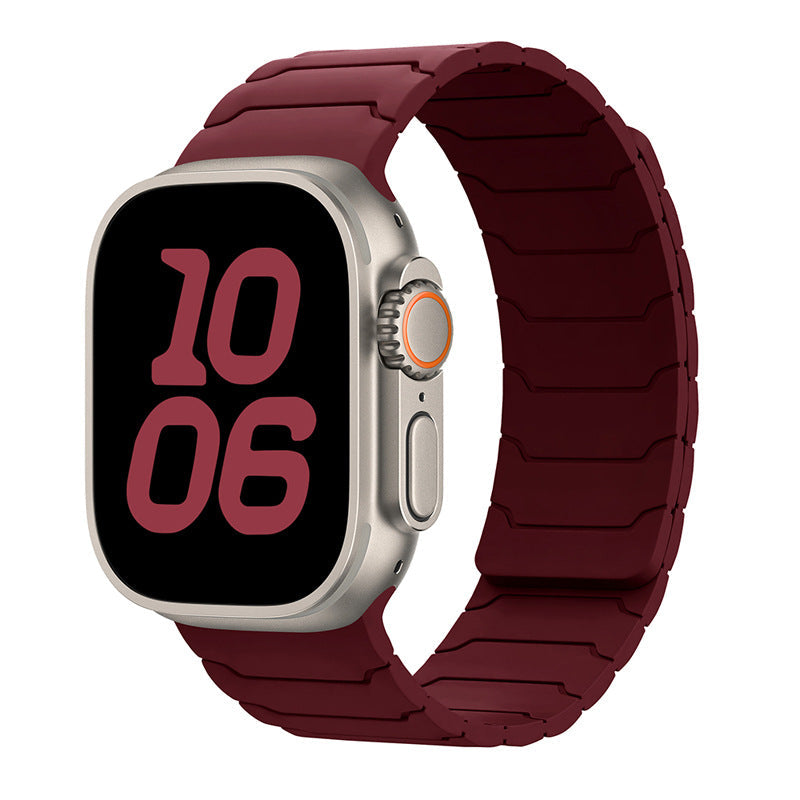 Armor Warrior Silikon-Magnet-Uhrenarmband für die Apple Watch