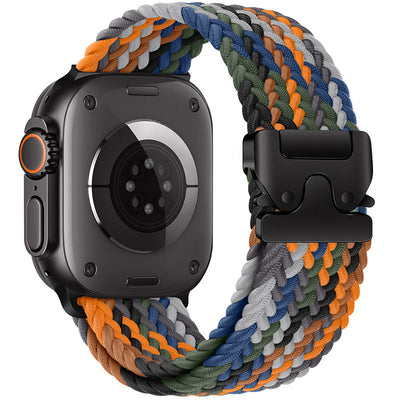 Elastisches Nylon-Parachute-Buckle-Uhrenarmband geeignet für alle Apple-Serien