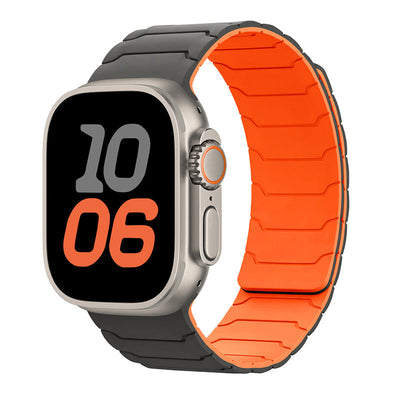 Armor Warrior Silikon-Magnet-Uhrenarmband für die Apple Watch