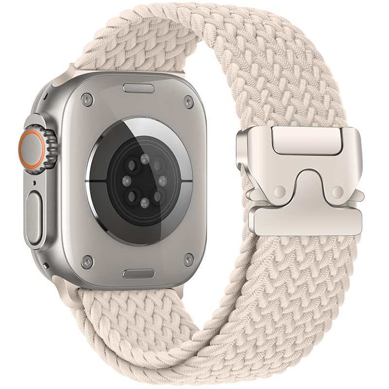 Elastisches Nylon-Parachute-Buckle-Uhrenarmband geeignet für alle Apple-Serien