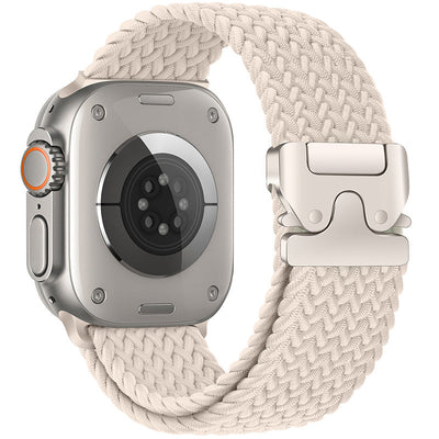 Elastisches Nylon-Parachute-Buckle-Uhrenarmband geeignet für alle Apple-Serien