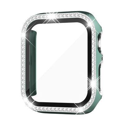 Rhinestone-Temperiertes Glasgehäuse für die Apple Watch
