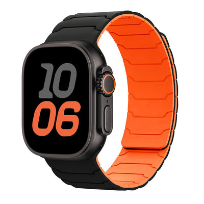 Armor Warrior Silikon-Magnet-Uhrenarmband für die Apple Watch
