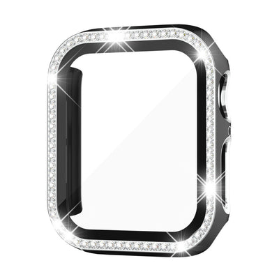 Rhinestone-Temperiertes Glasgehäuse für die Apple Watch