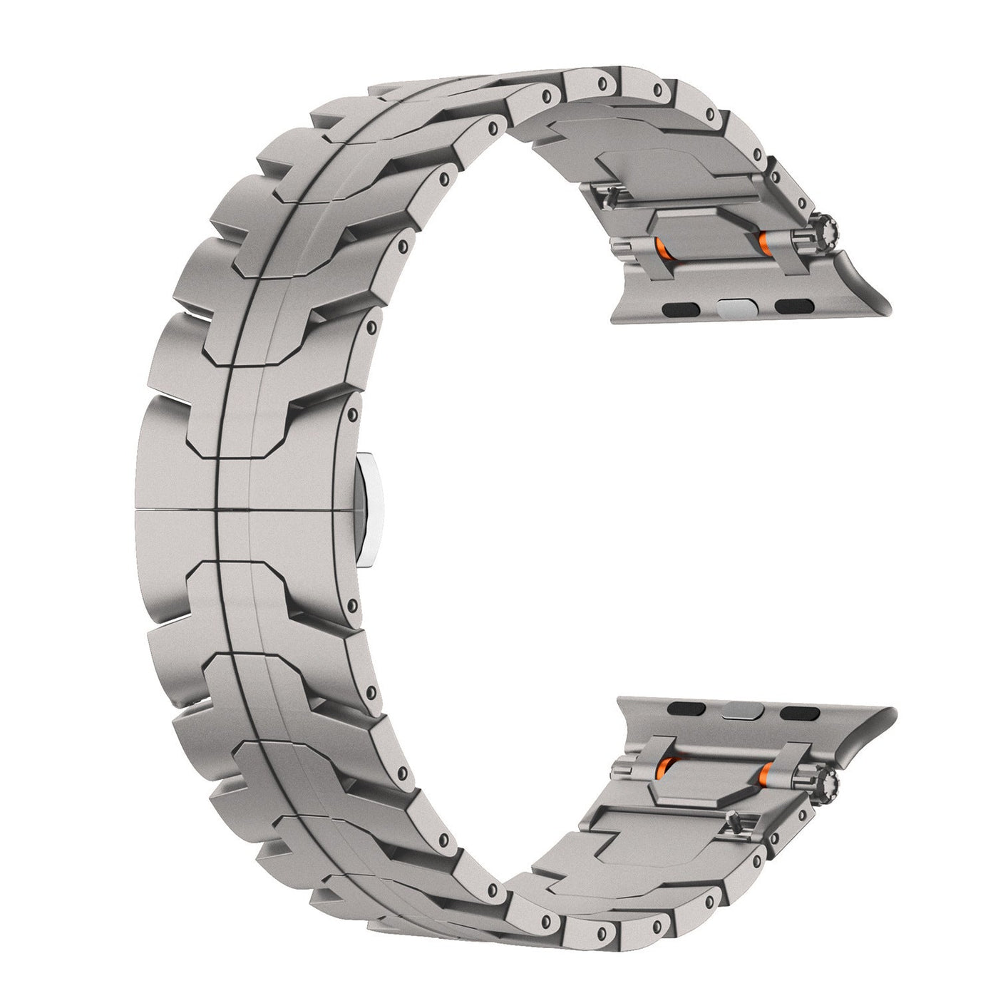 Mech Warrior Metall-Uhrenarmband für die Apple Watch