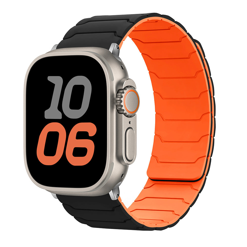 Armor Warrior Silikon-Magnet-Uhrenarmband für die Apple Watch
