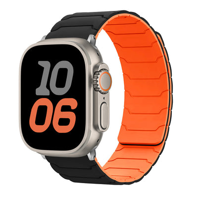 Armor Warrior Silikon-Magnet-Uhrenarmband für die Apple Watch