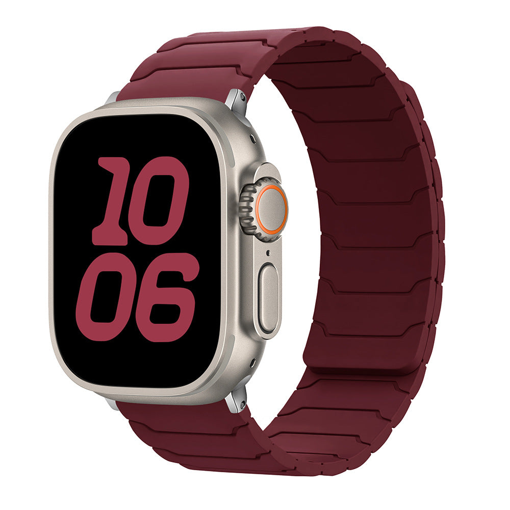 Armor Warrior Silikon-Magnet-Uhrenarmband für die Apple Watch