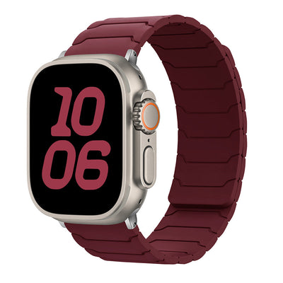 Armor Warrior Silikon-Magnet-Uhrenarmband für die Apple Watch