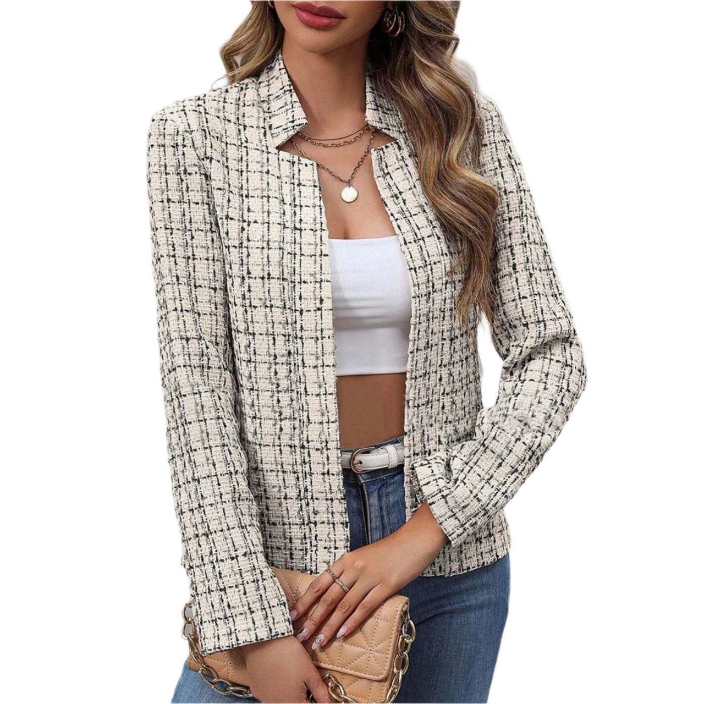 Clara – Slim-Fit Damenblazer mit Reverskragen