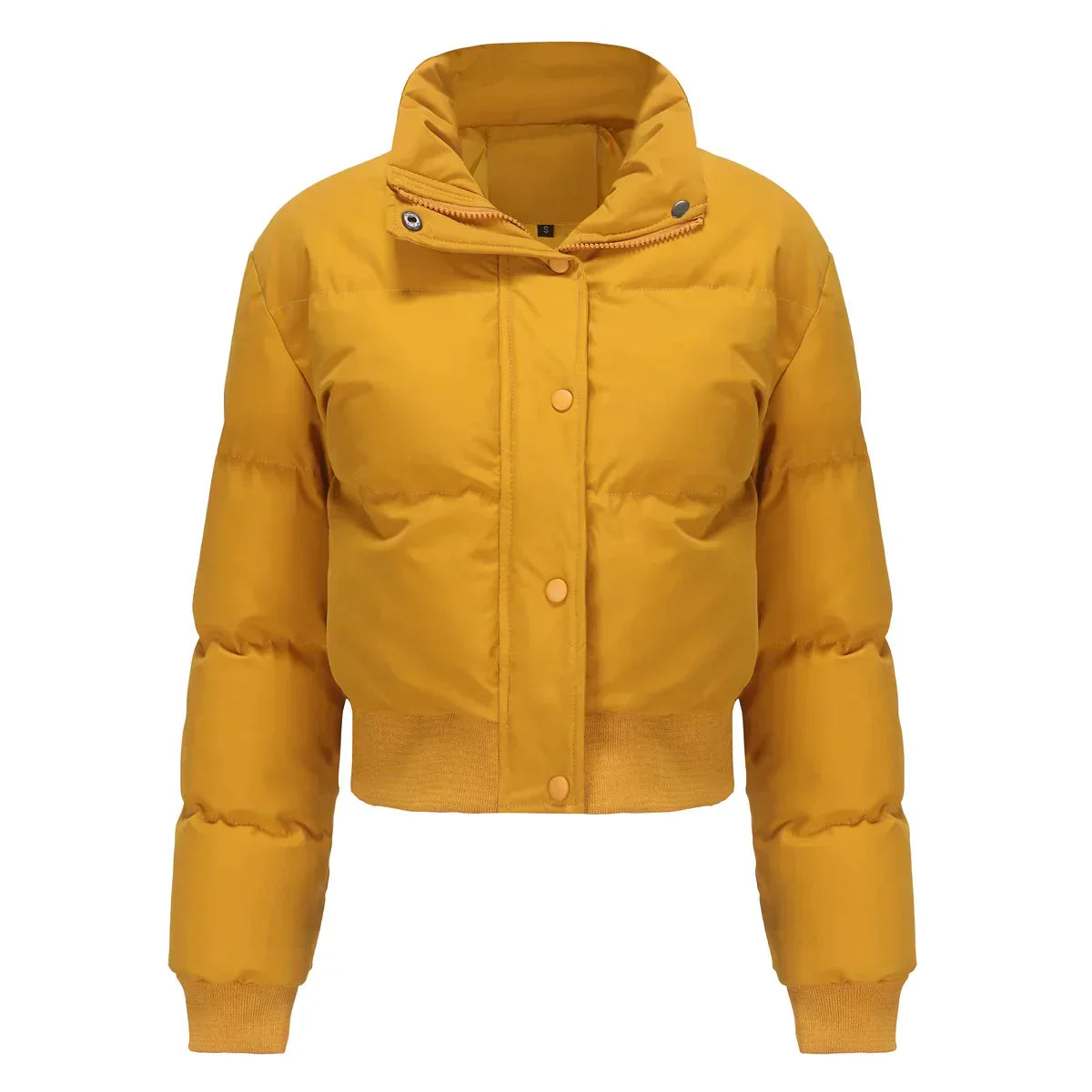 Lucia – Elegante Baumwoll-Rollkragenjacke für Damen