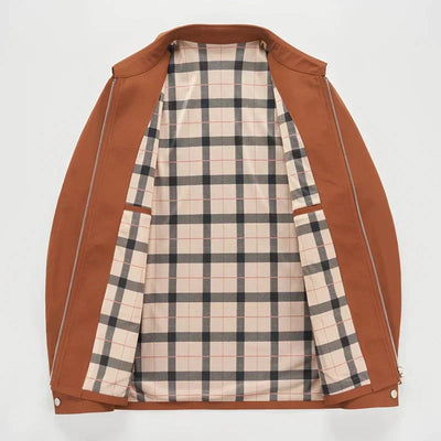 Reißverschlussjacke mit Tasche für Herren