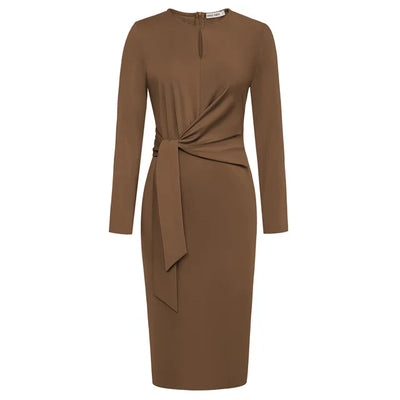 Sarina – Elegantes Langarmkleid für Damen