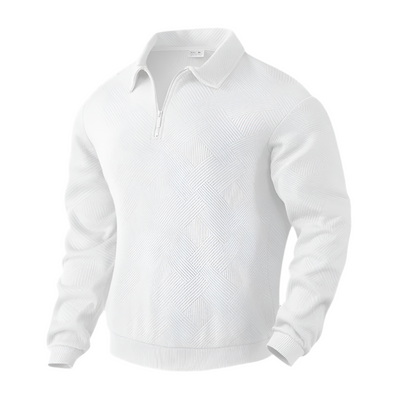 Carlos – Stylisches Herren Casual Zip Polo-Shirt