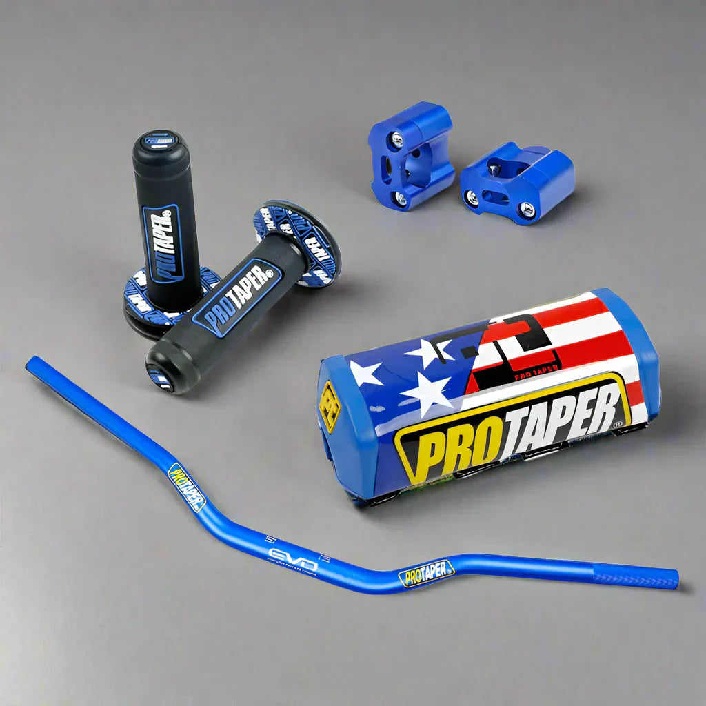 MaxTorque CNC Motorrad Fat Bar Lenker – 1-1/8" Hochlenkergriffe für Kawasaki, Honda, Suzuki, Yamaha Dirt Bikes