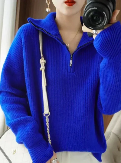 Theresia | Zeitloser und eleganter Sommerpullover