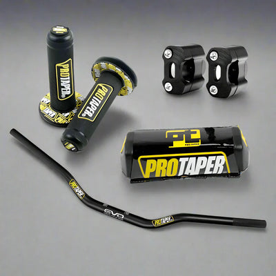 MaxTorque CNC Motorrad Fat Bar Lenker – 1-1/8" Hochlenkergriffe für Kawasaki, Honda, Suzuki, Yamaha Dirt Bikes