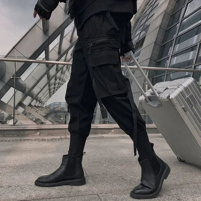 Satoshi – Streetwear-Jogger mit Bändern für Herren
