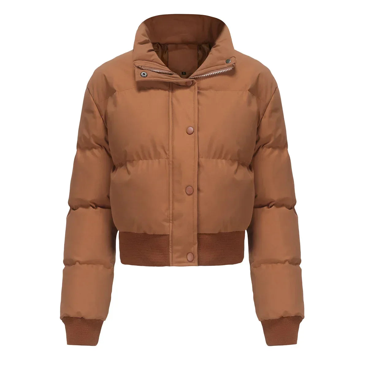 Lucia – Elegante Baumwoll-Rollkragenjacke für Damen