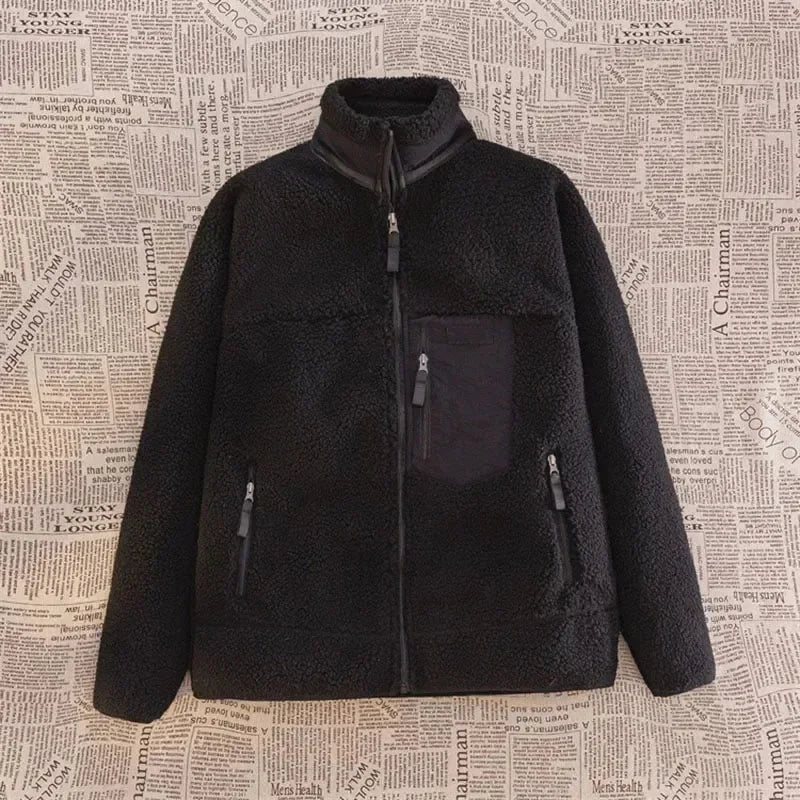 Fleecejacke mit Reißverschluss für Herren