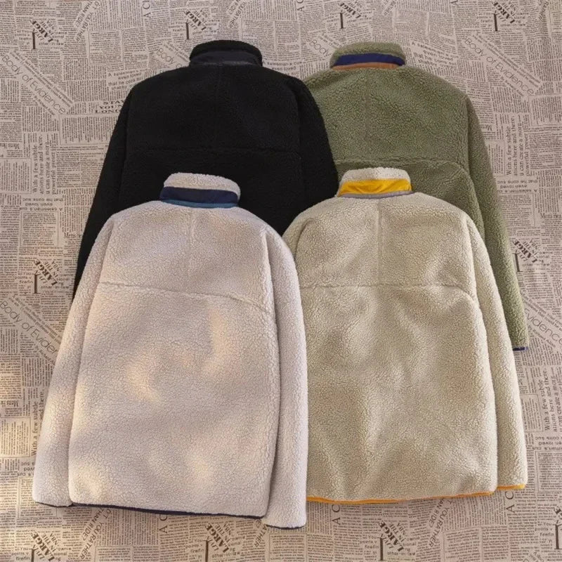 Fleecejacke mit Reißverschluss für Herren