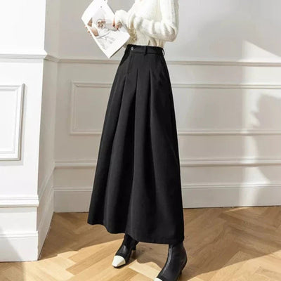 Maxirock mit hoher Taille für Damen